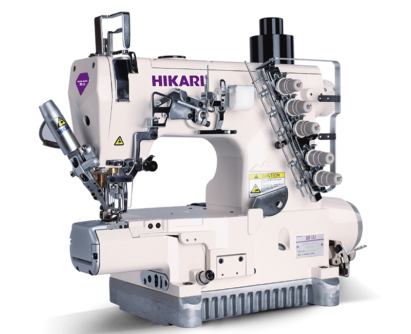 电脑直驱筒式自动切线绷缝机